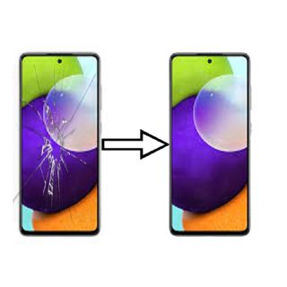 Troca do Vidro da tela Samsung Galaxy  A52s