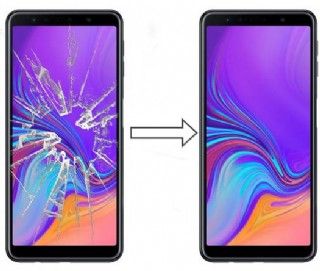 Troca de vidro Samsung Galaxy A7