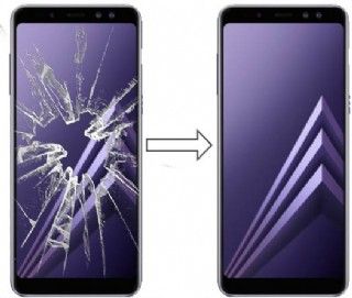 Troca de vidro Samsung Galaxy A8