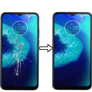Troca de Vidro Moto G8 Power Lite