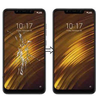 Troca de vidro Xiaomi Pocophone F1