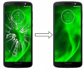 Troca de vidro Moto G6 Plus