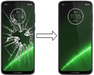 Troca de vidro Moto G7 / Moto G7 Plus