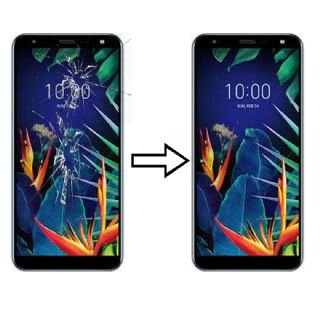 Troca Display Tela Touch LG K40s