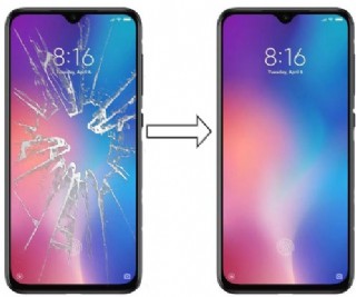 Troca de vidro Xiaomi Mi 9