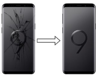 Troca de vidro Samsung Galaxy S9 Plus