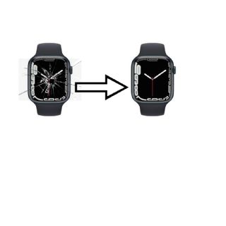 troca de vidro touch da tela Apple Watch Serie 7