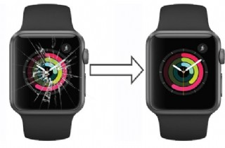 Troca de vidro touch da tela Apple Watch Serie 1 38mm